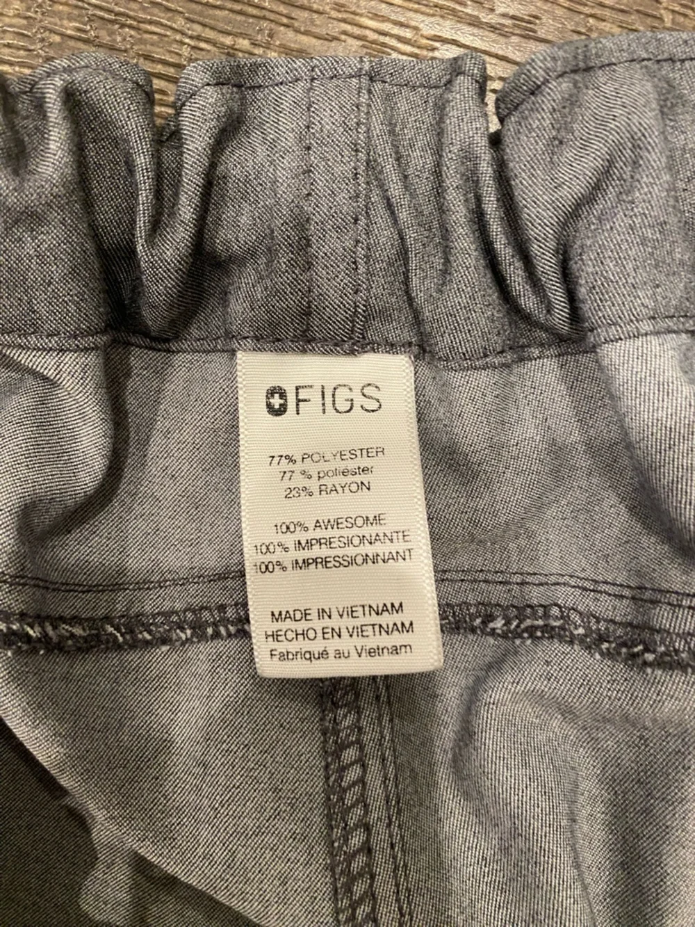 Figs Men's Threads For Threads Graphic Scrub Pant Size Large
